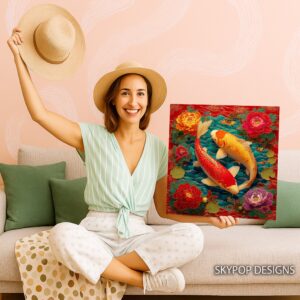 Koi Fish Harmony Art