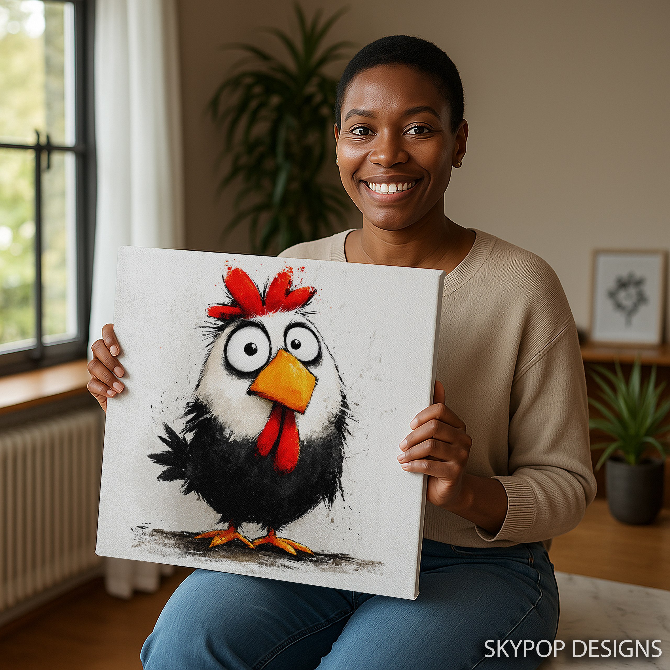 9.jpg Rooster Art