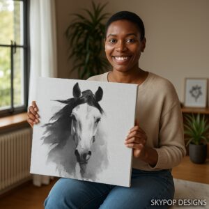 Horse Portrait Art