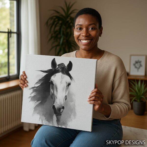 Horse Portrait Art