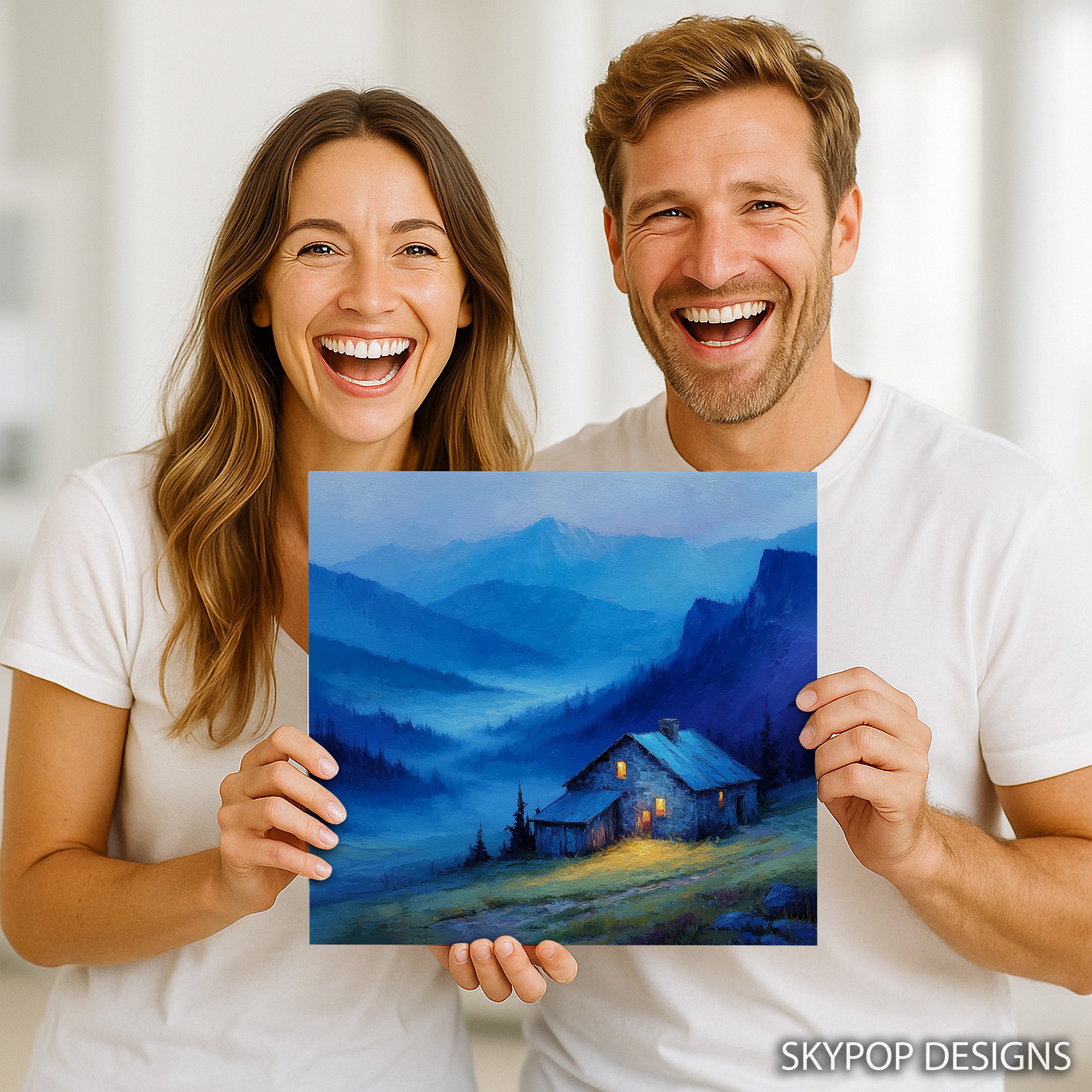 9.jpg Mountain Cabin Serenity Art