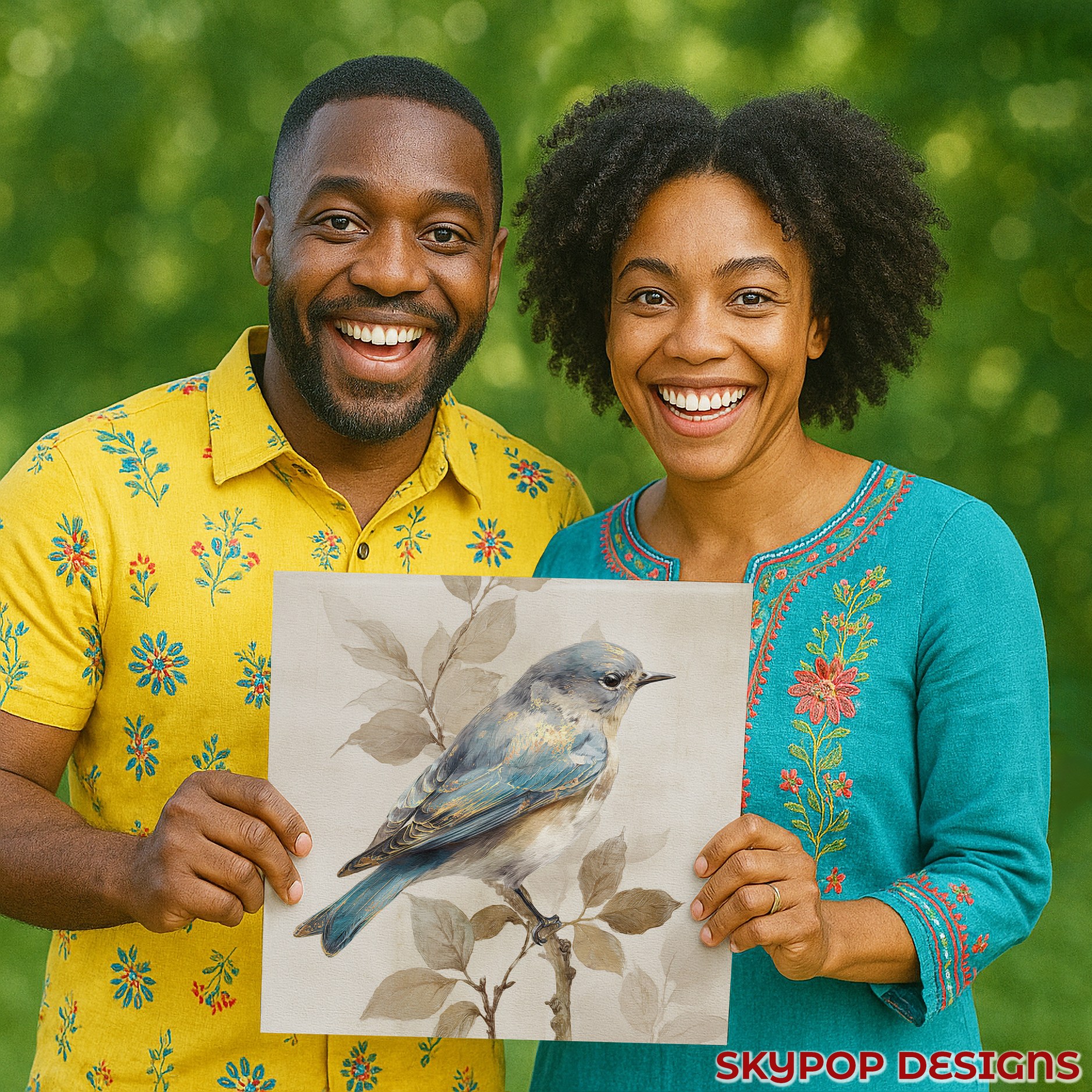 9.jpg Blue Bird Art