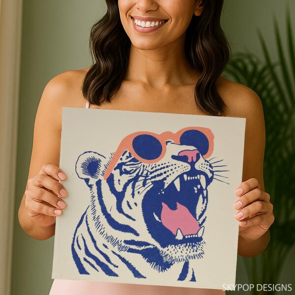 Tiger Sunglasses Art