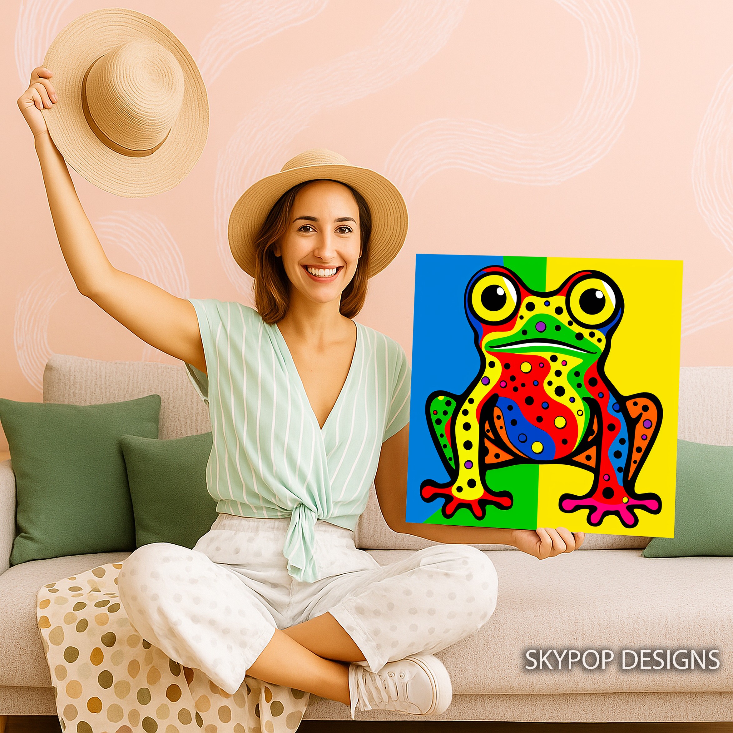 9.jpg Frog Art