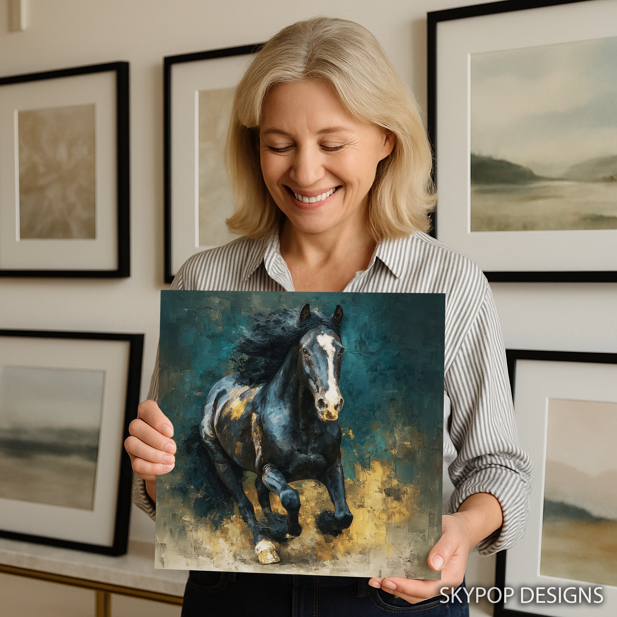 9.jpg Galloping Horse Art