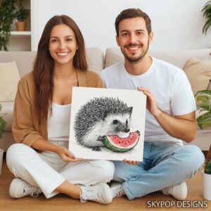 Hedgehog Wall Art