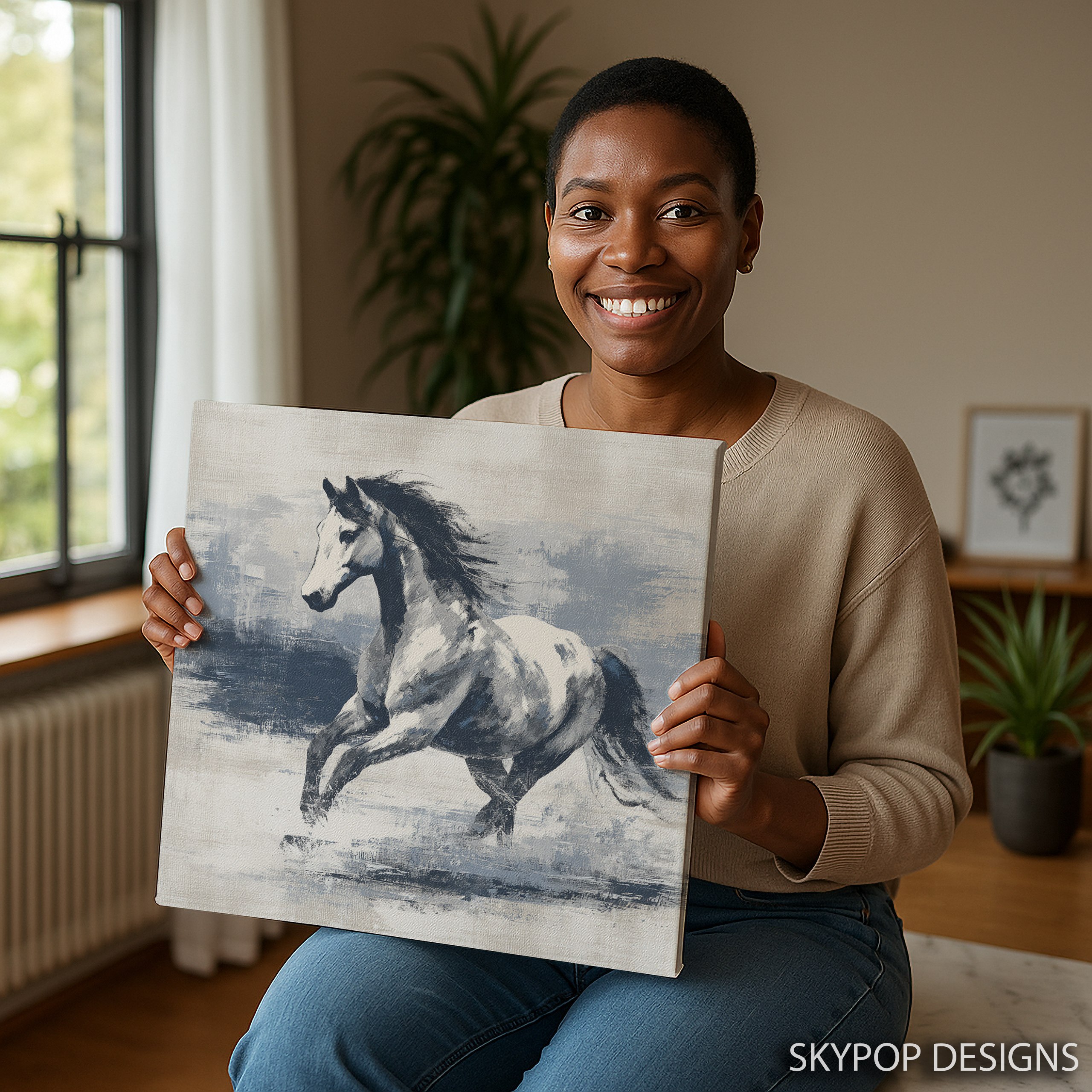 9.jpg Galloping Horse Art