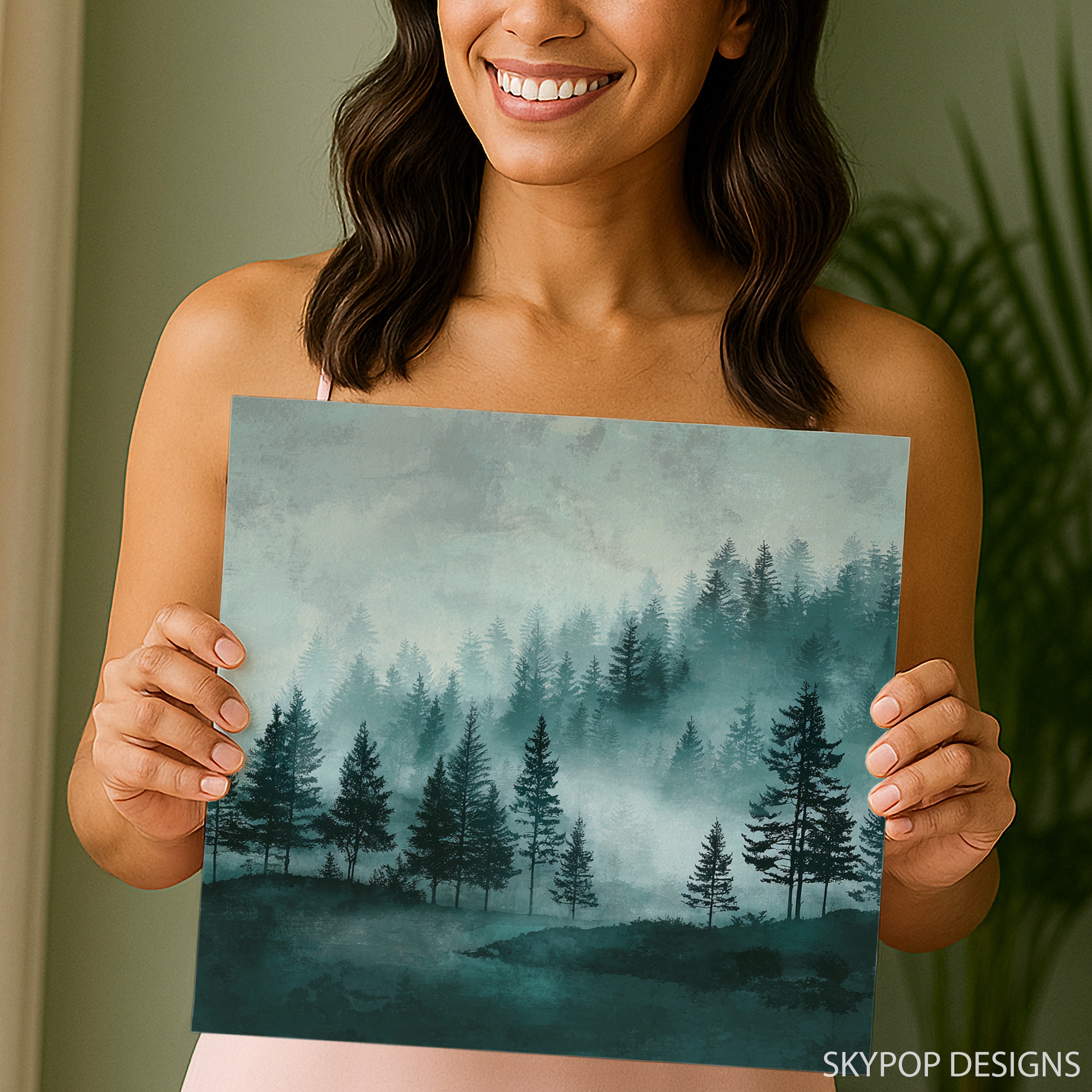 9.jpg Misty Forest Art