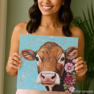 Highland Cow Art