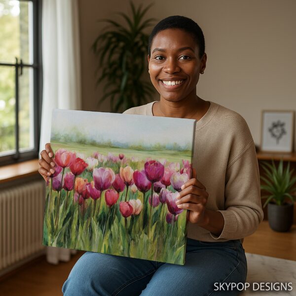 Tulip Field Art