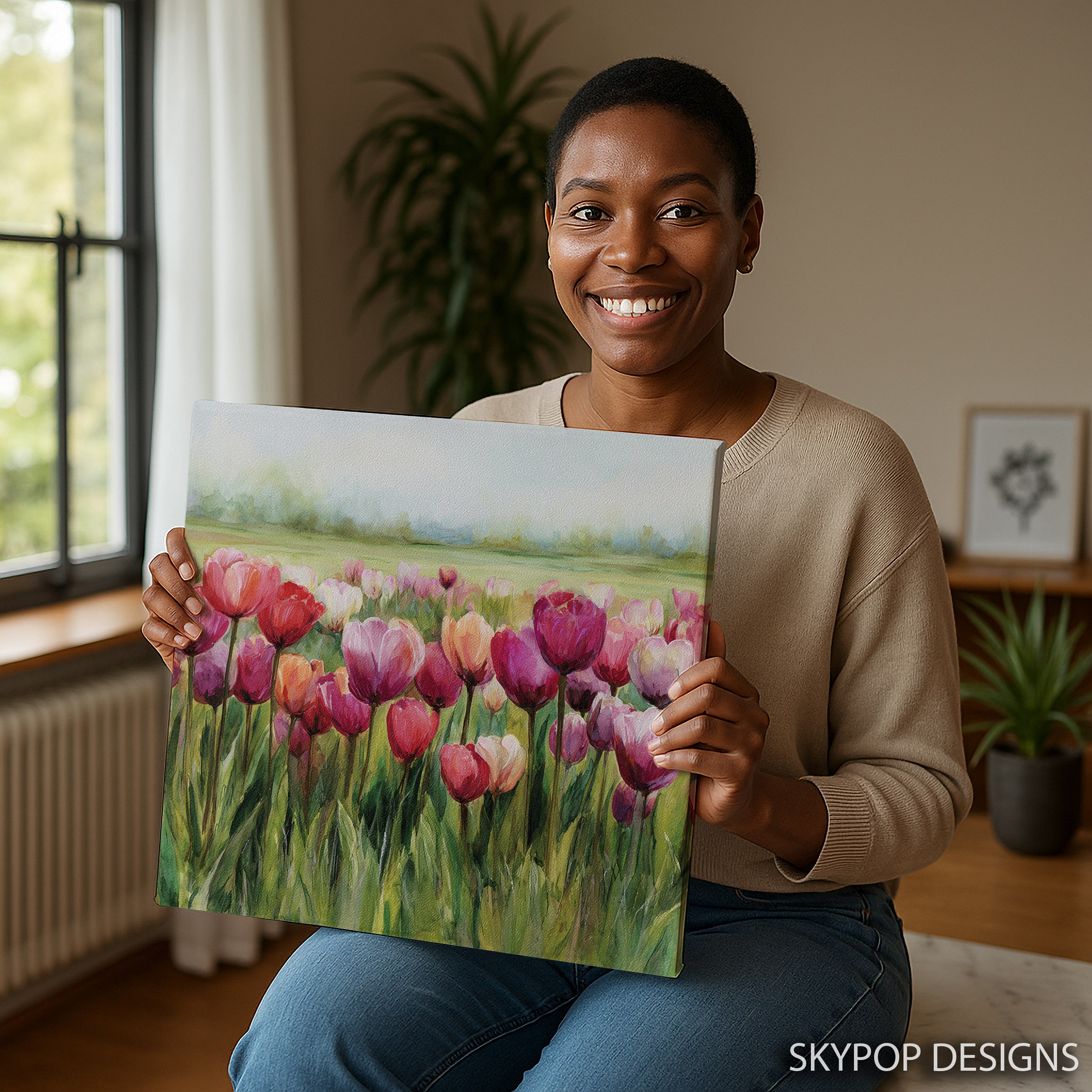 9.jpg Tulip Field Art
