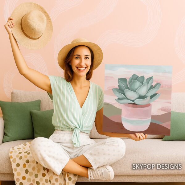 Succulent Plant Art