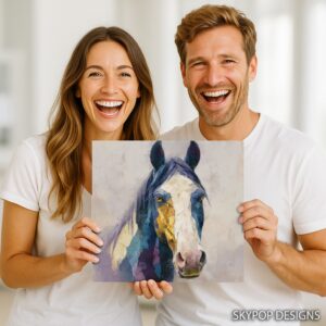 Blue Horse Art
