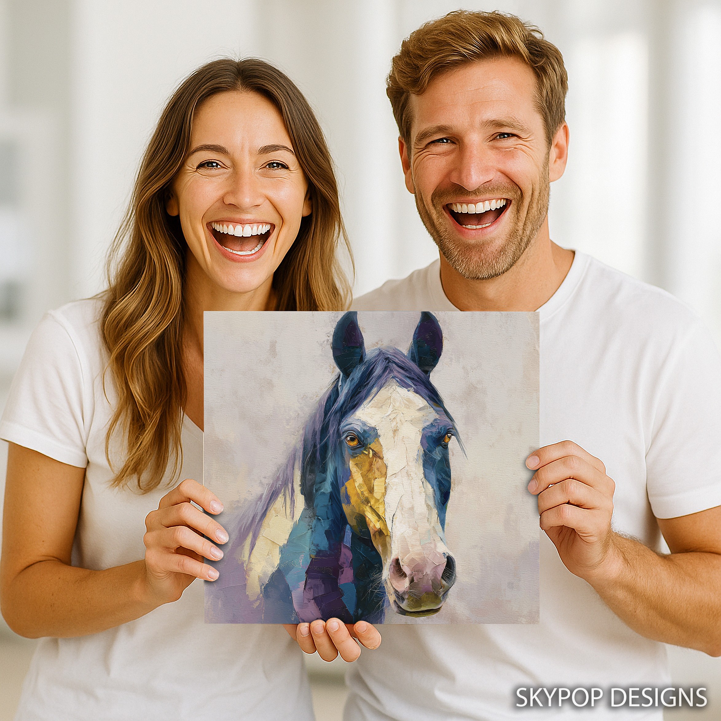 9.jpg Blue Horse Art