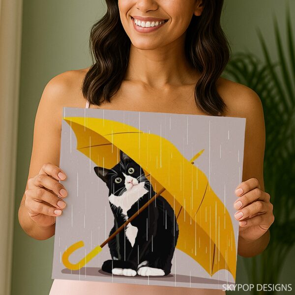Cat Umbrella Art