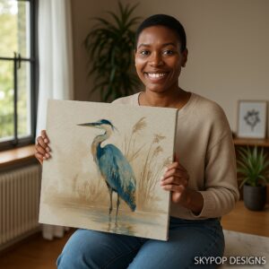 Blue Heron Art