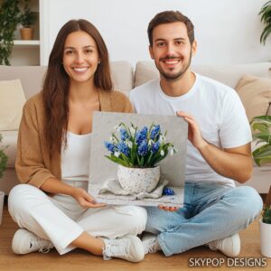 Spring Hyacinth Bouquet Art