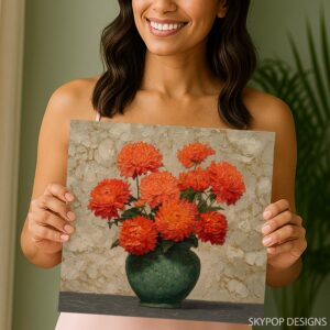 Chrysanthemums Art