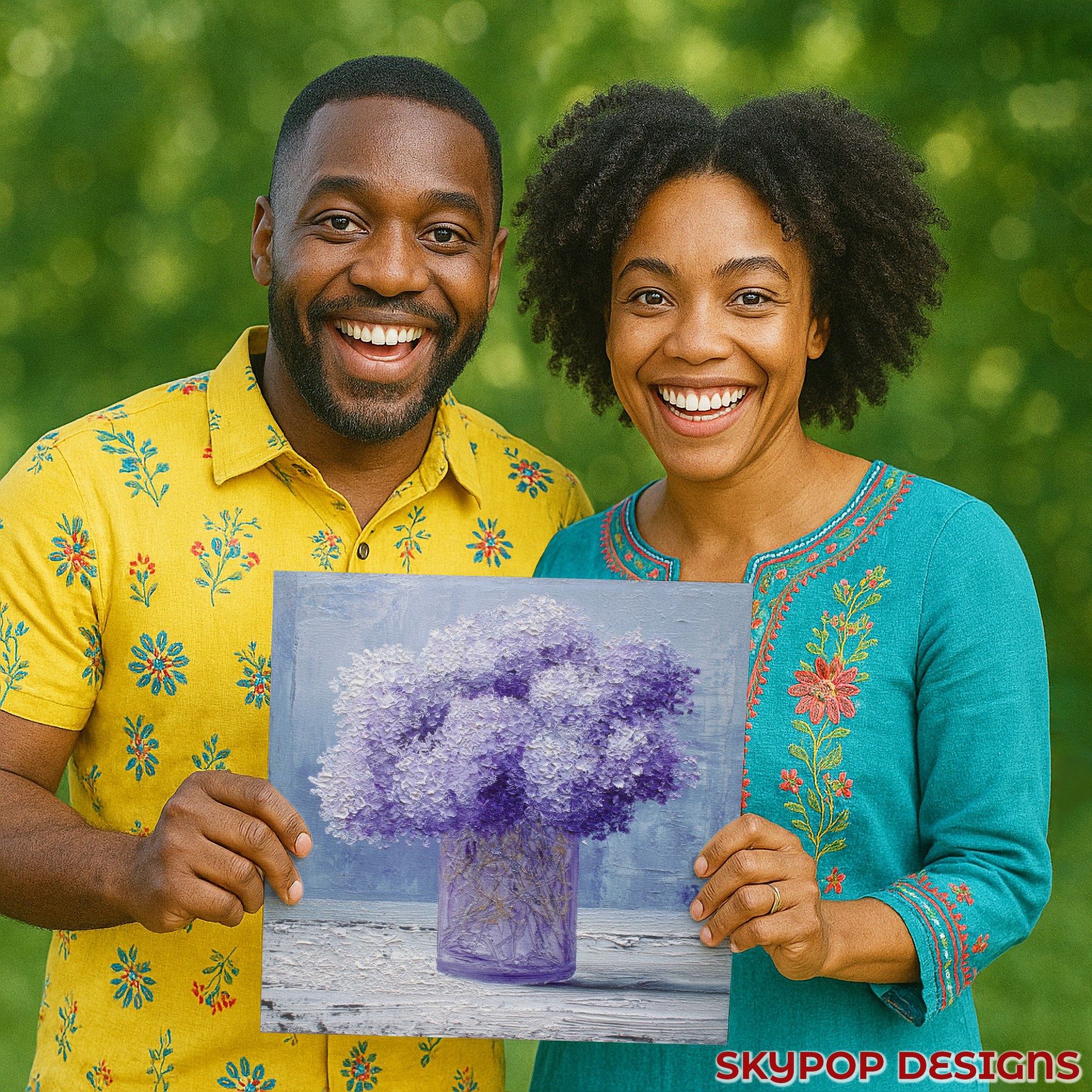 9.jpg Lavender Bouquet Art
