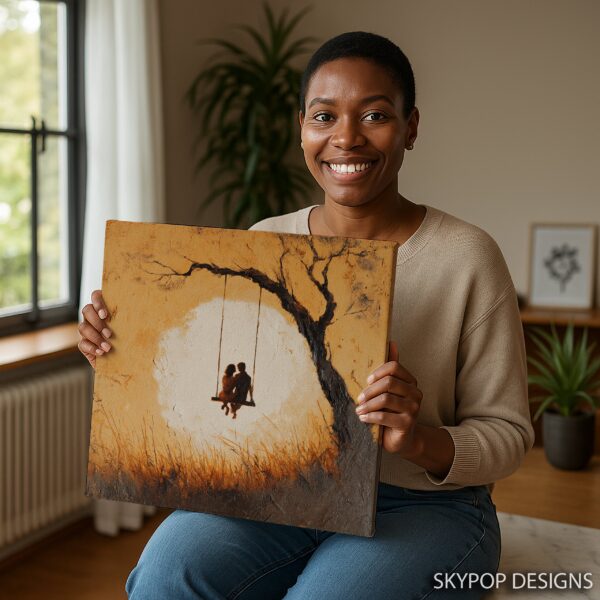 Moonlit Swing Art
