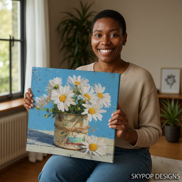 Daisy Bouquet Art