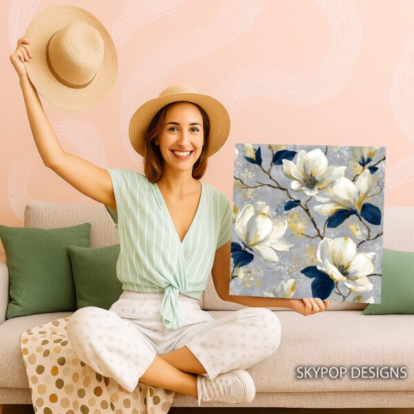Elegant Magnolia Bloom Art