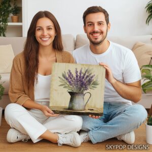 Lavender Bouquet Art