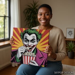 Joker Popcorn Art