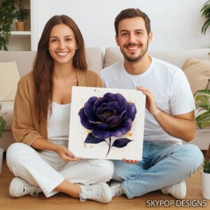 Purple Rose Art