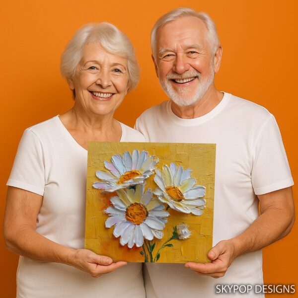Daisy Bouquet Art