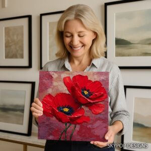 Red Poppy Art