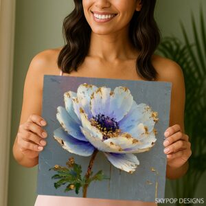 Ethereal Anemone Bloom Art