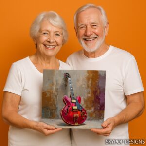 Classic Electric Guitar Art