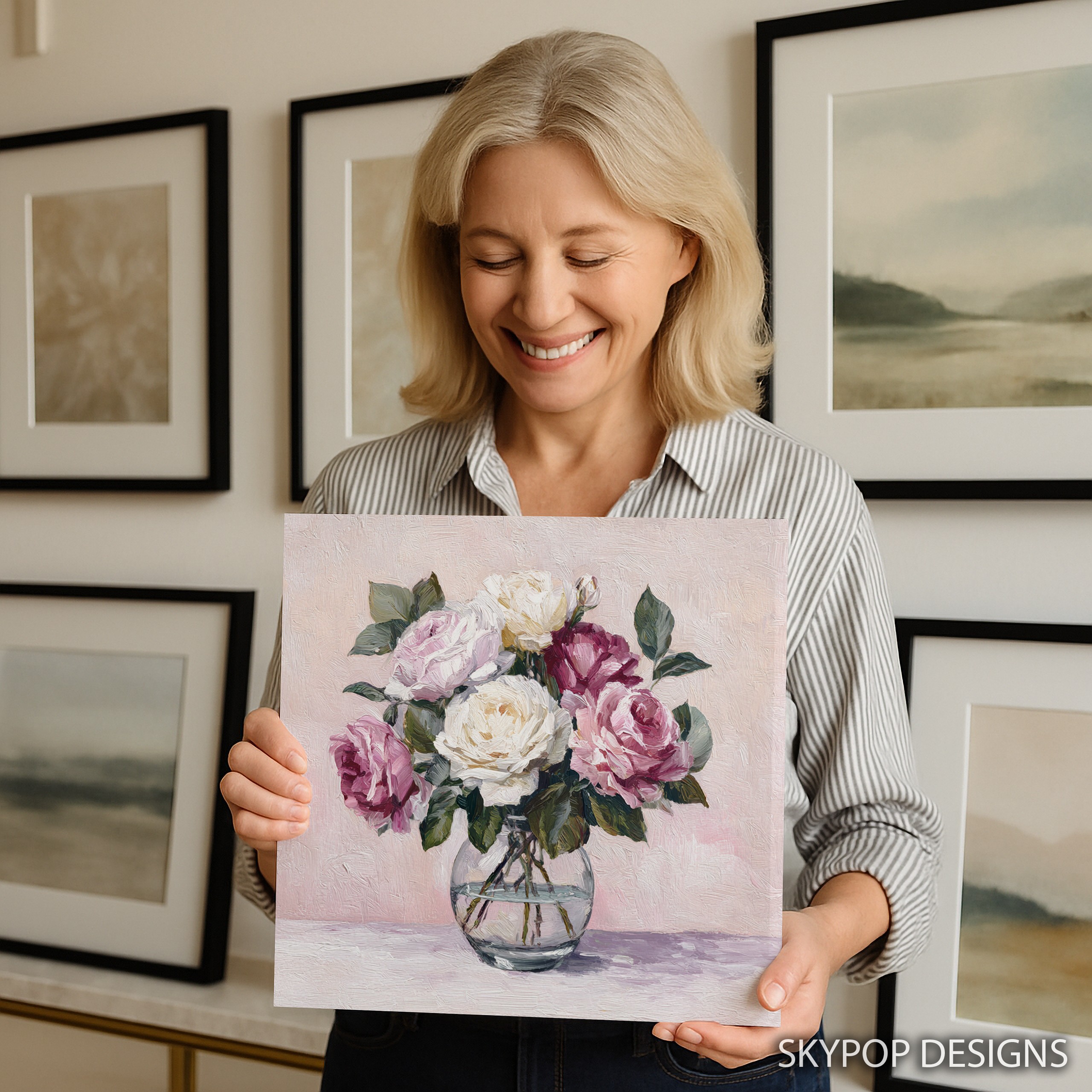 9.jpg Rose Bouquet Art