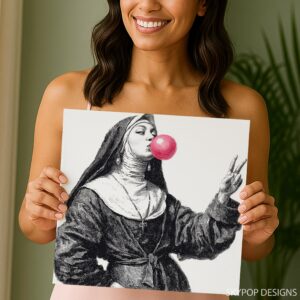Bubblegum Nun Art