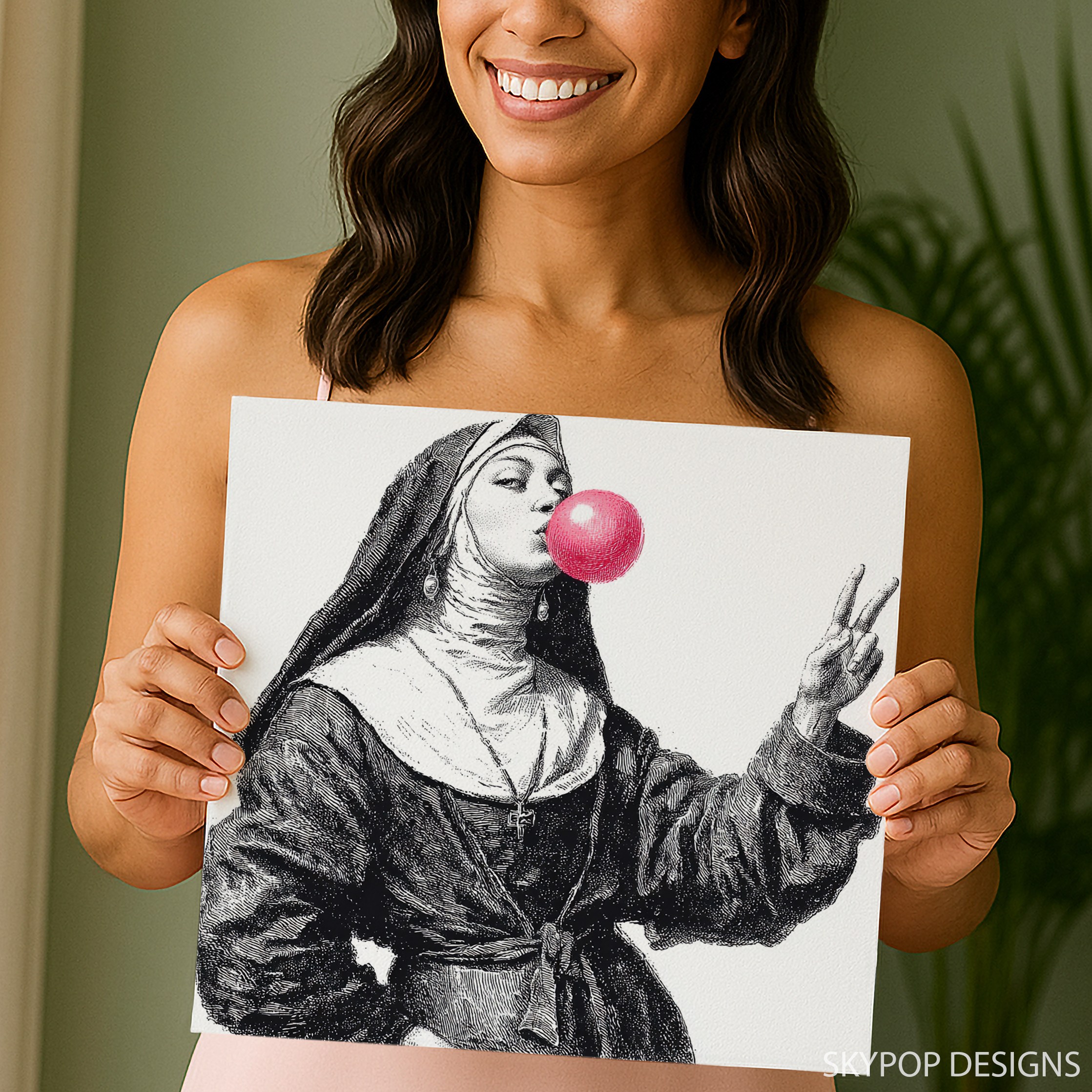 9.jpg Bubblegum Nun Art