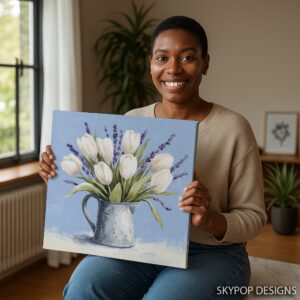 Tulip Bouquet Art