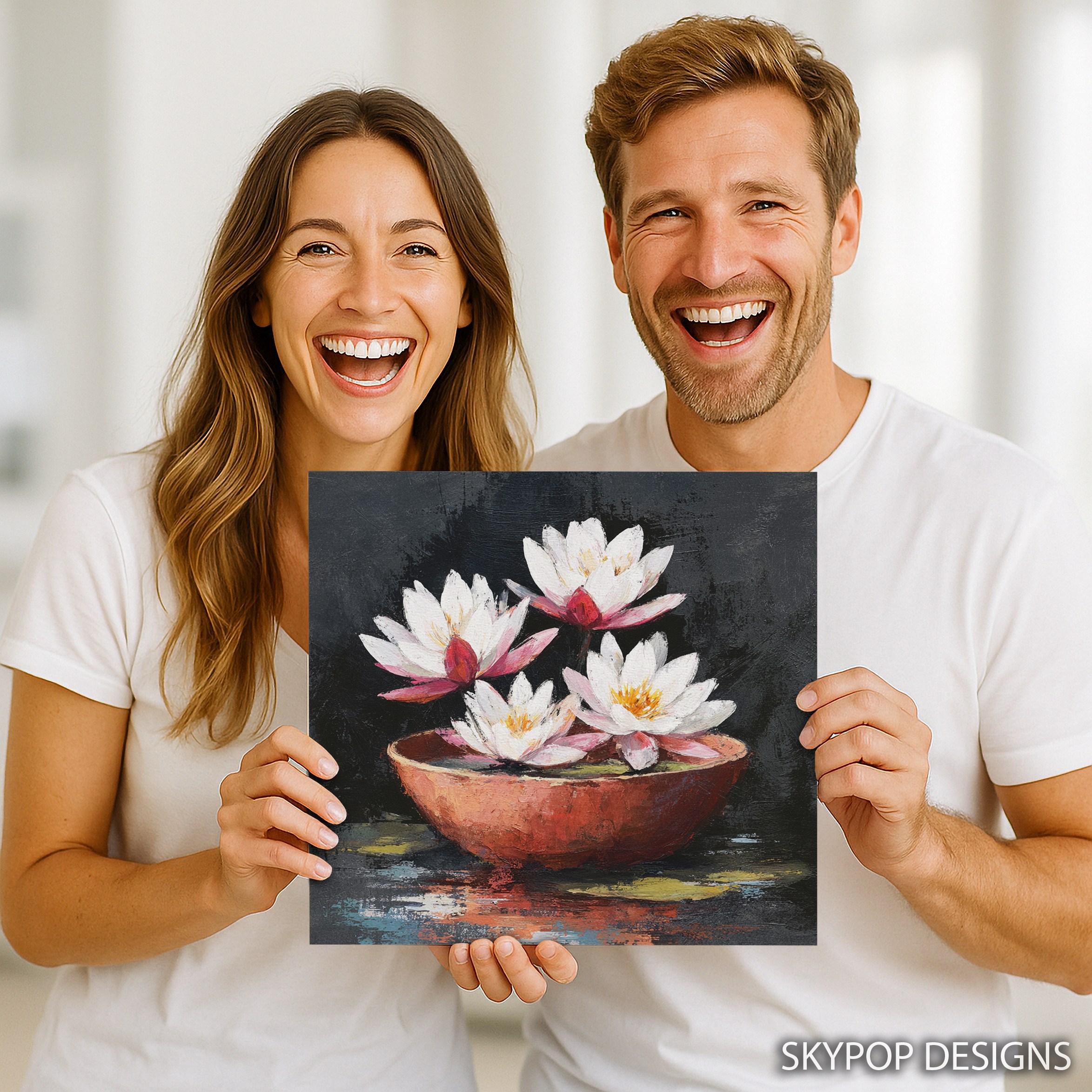 9.jpg Lotus Flower Bowl Art