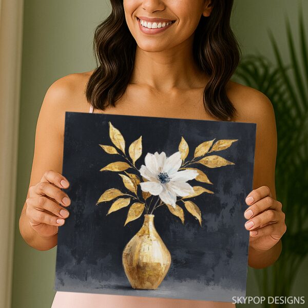 Golden Bloom Art