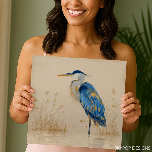 Blue Heron Art