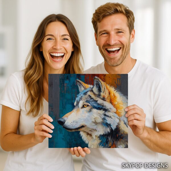 Wolf Portrait Art