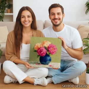 Vibrant Floral Bouquet Art