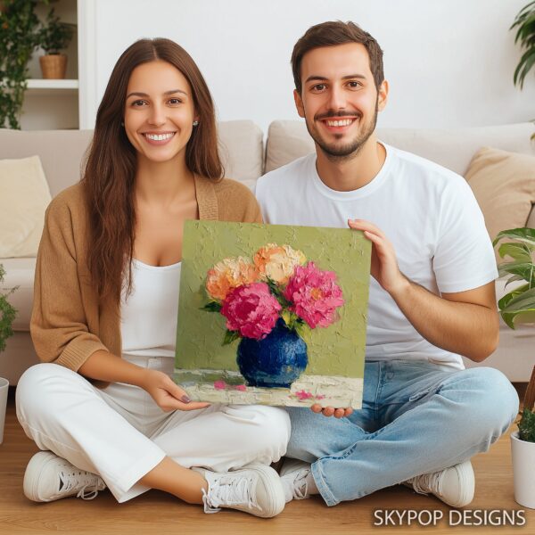 Vibrant Floral Bouquet Art