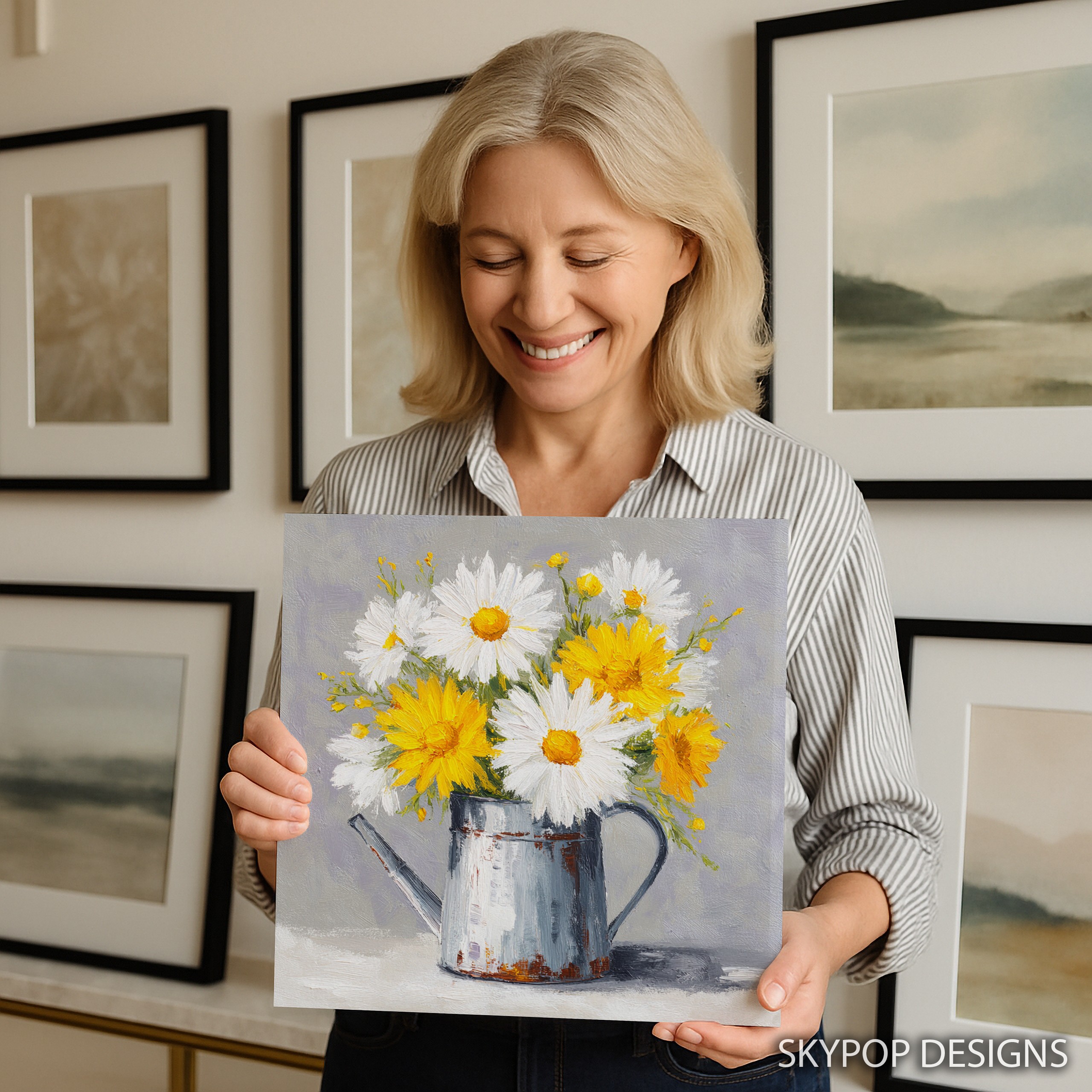 9.jpg Daisy Bouquet Art