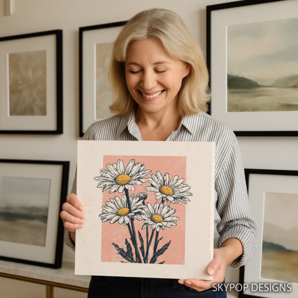 Daisy Flower Art