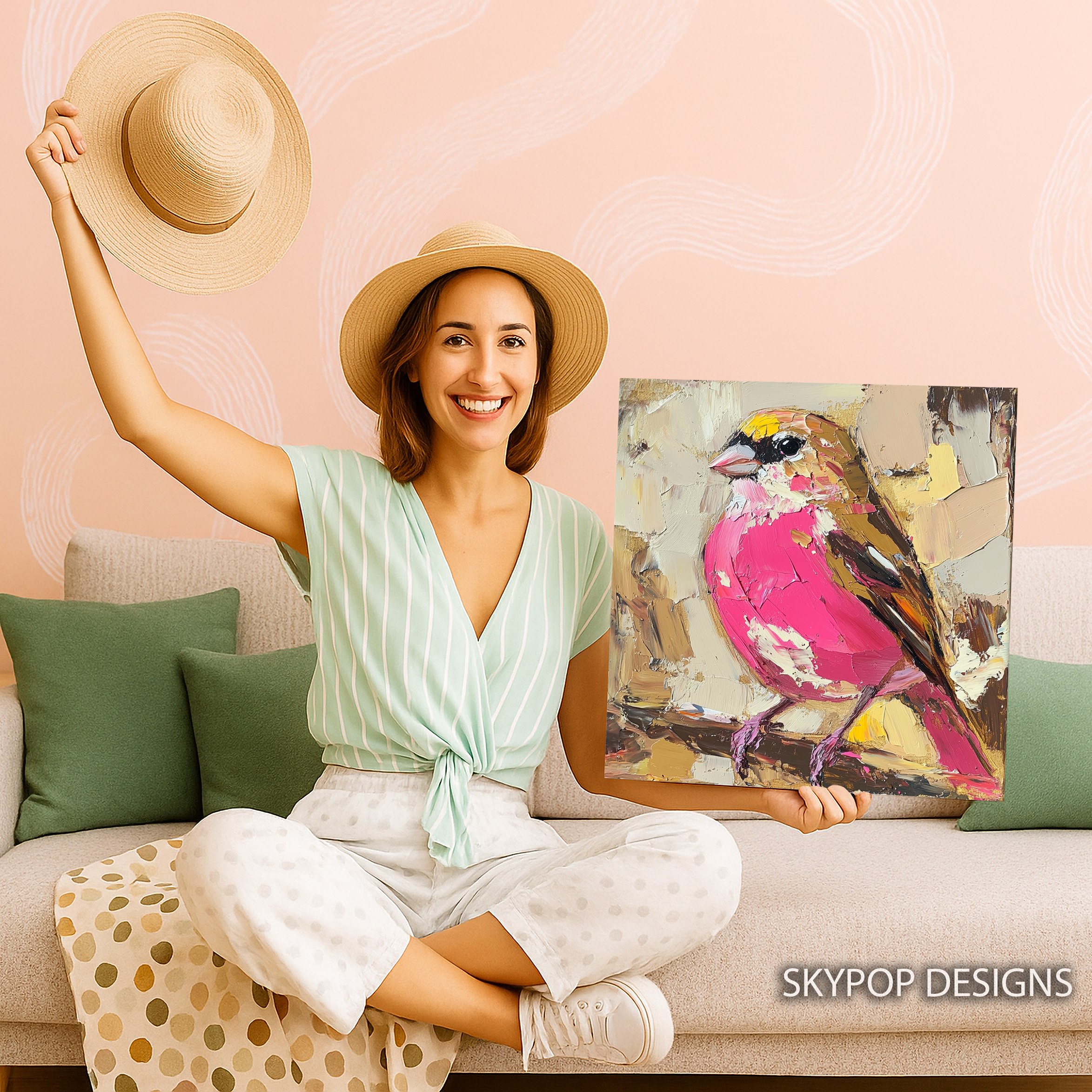 9.jpg Pink Finch Art