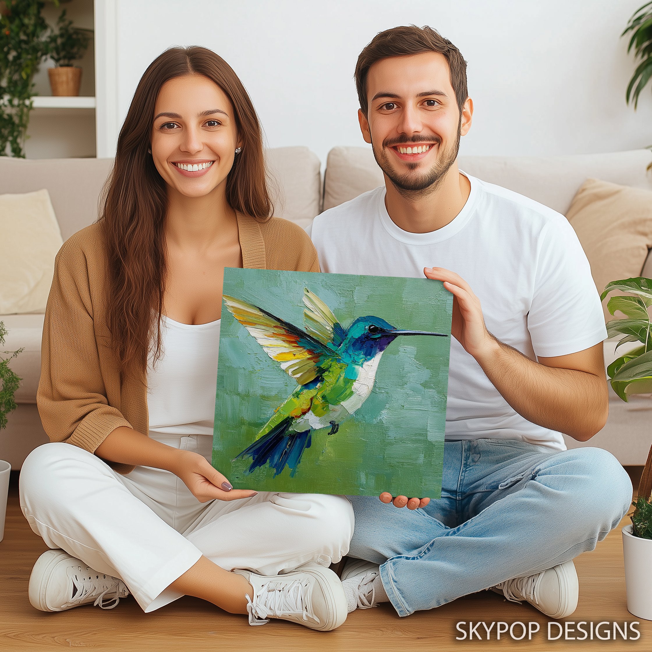 9.jpg Hummingbird Art