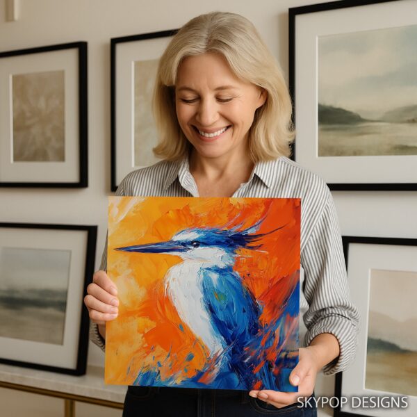 Kingfisher Bird Art