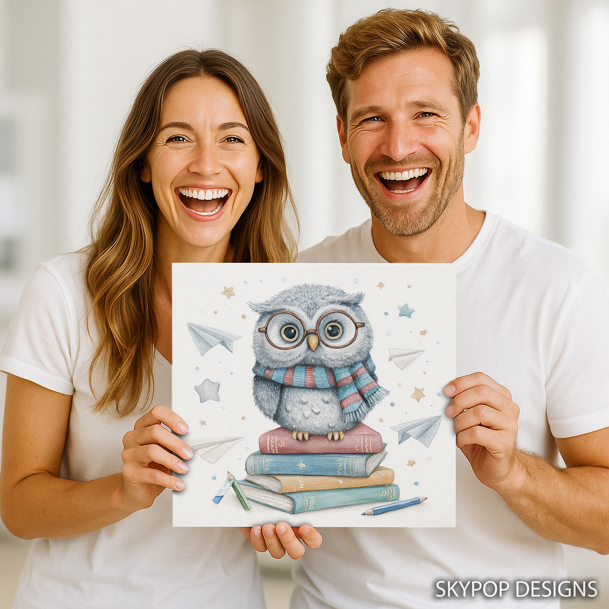 9.jpg Owl Book Art