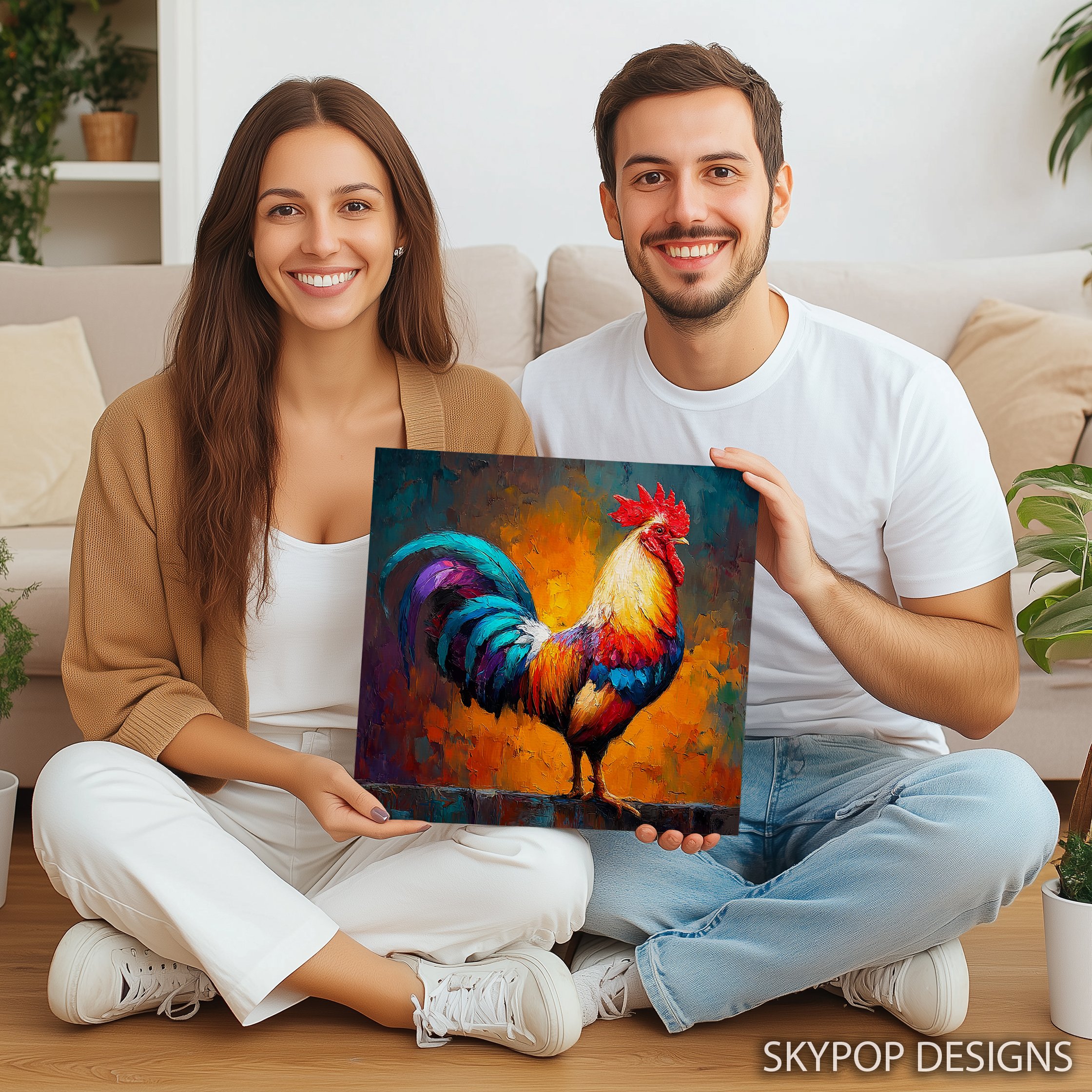 9.jpg Rooster Art